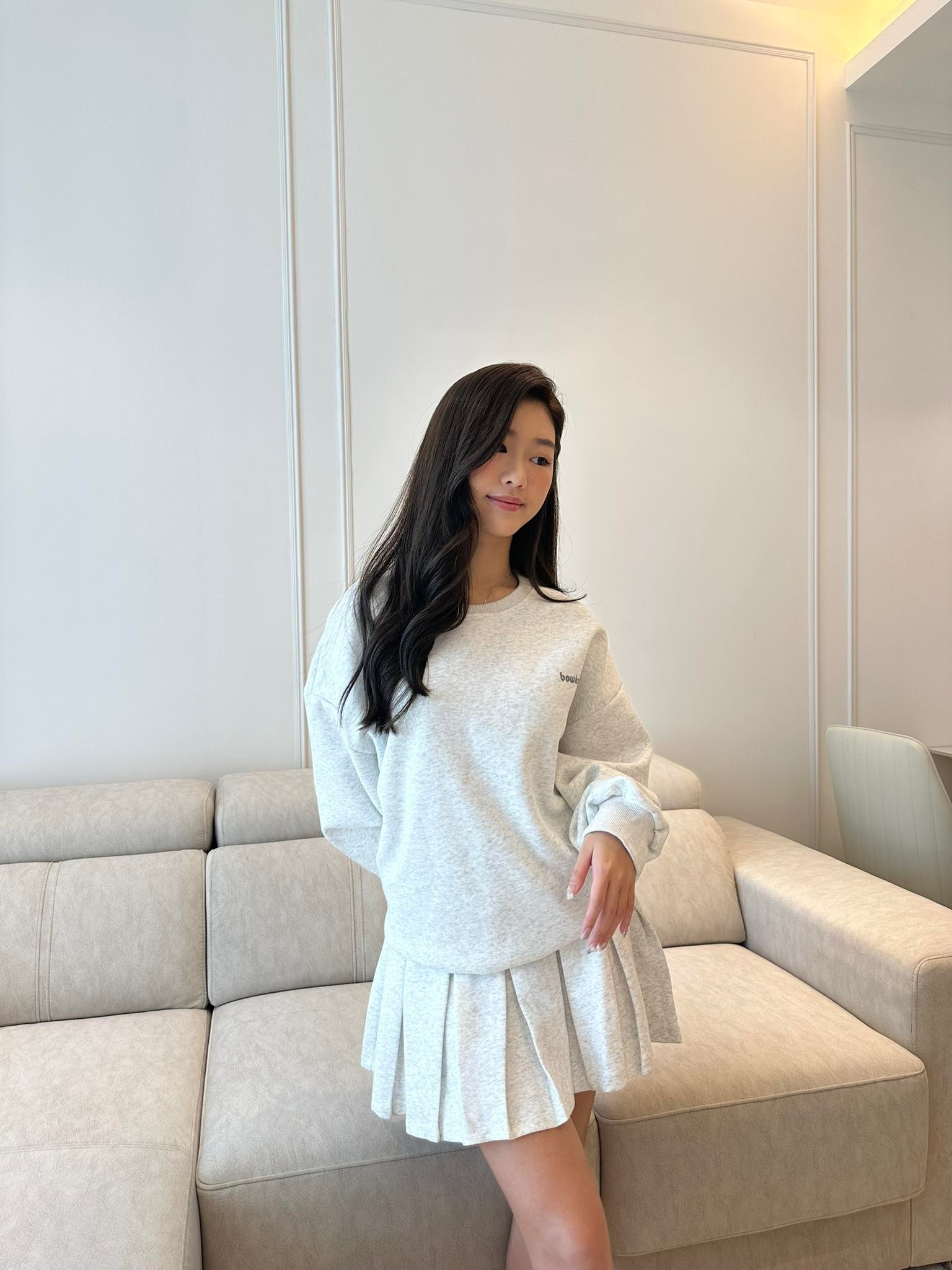 Long Sleeve Sweater & Skirt Set