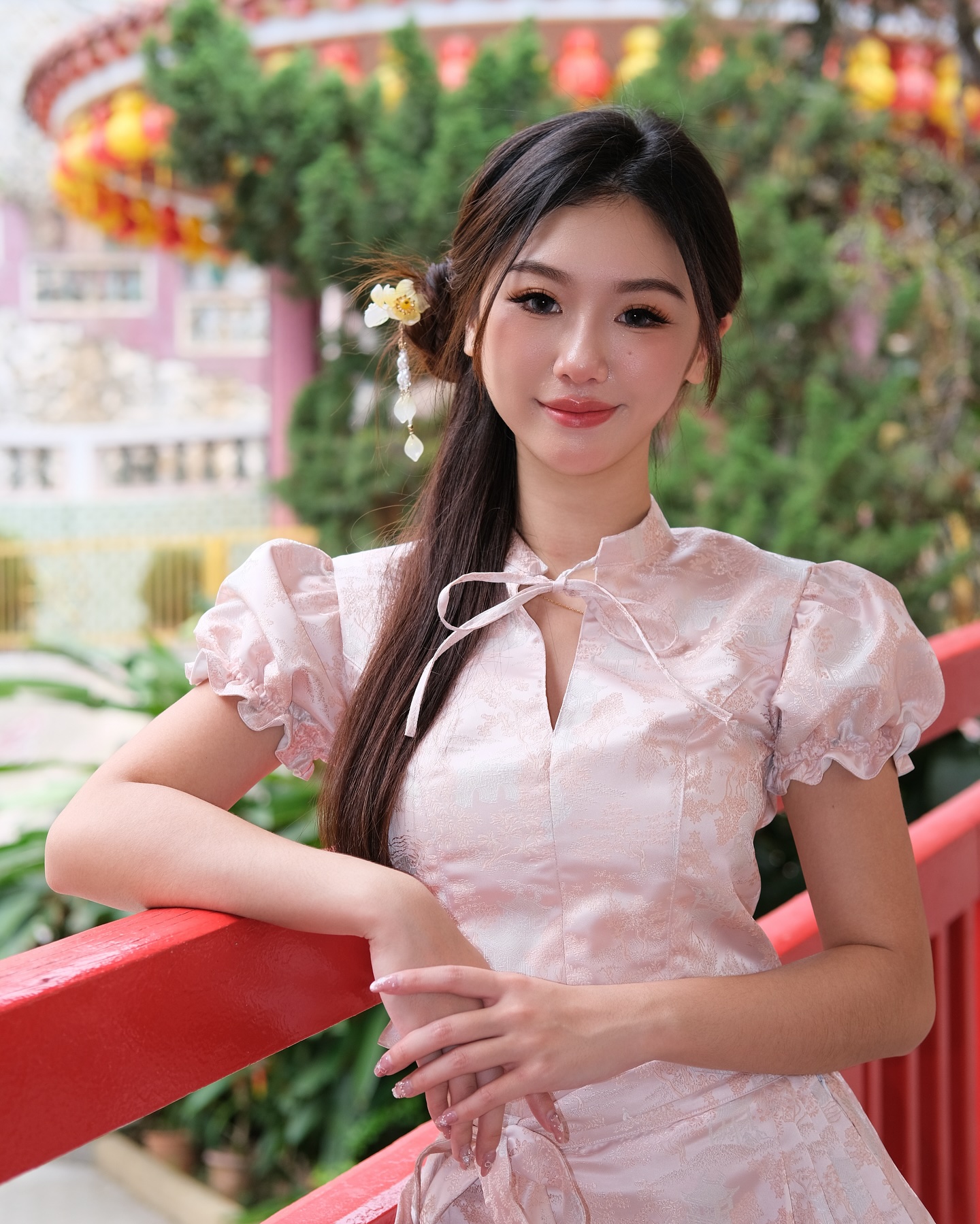 Cherry Blossom Cheongsam