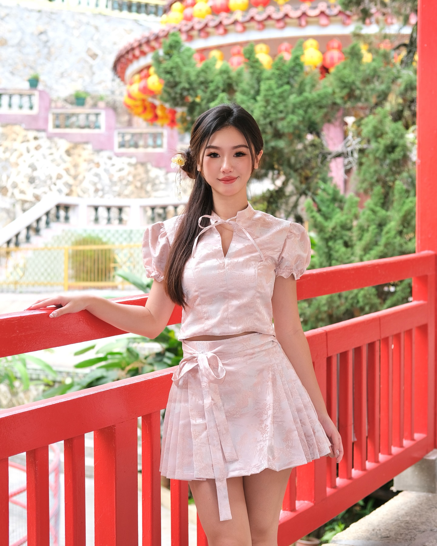 Cherry Blossom Cheongsam