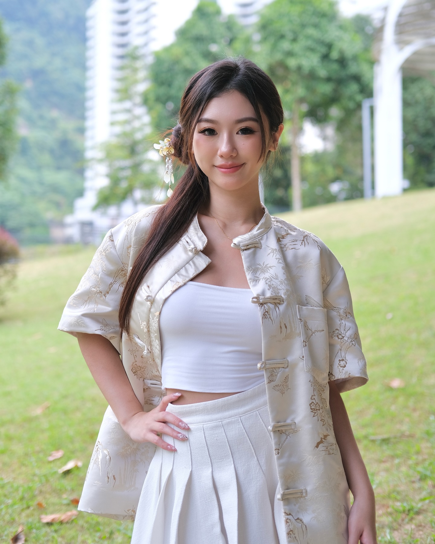 Custom-Made Unisex Tang Jacket