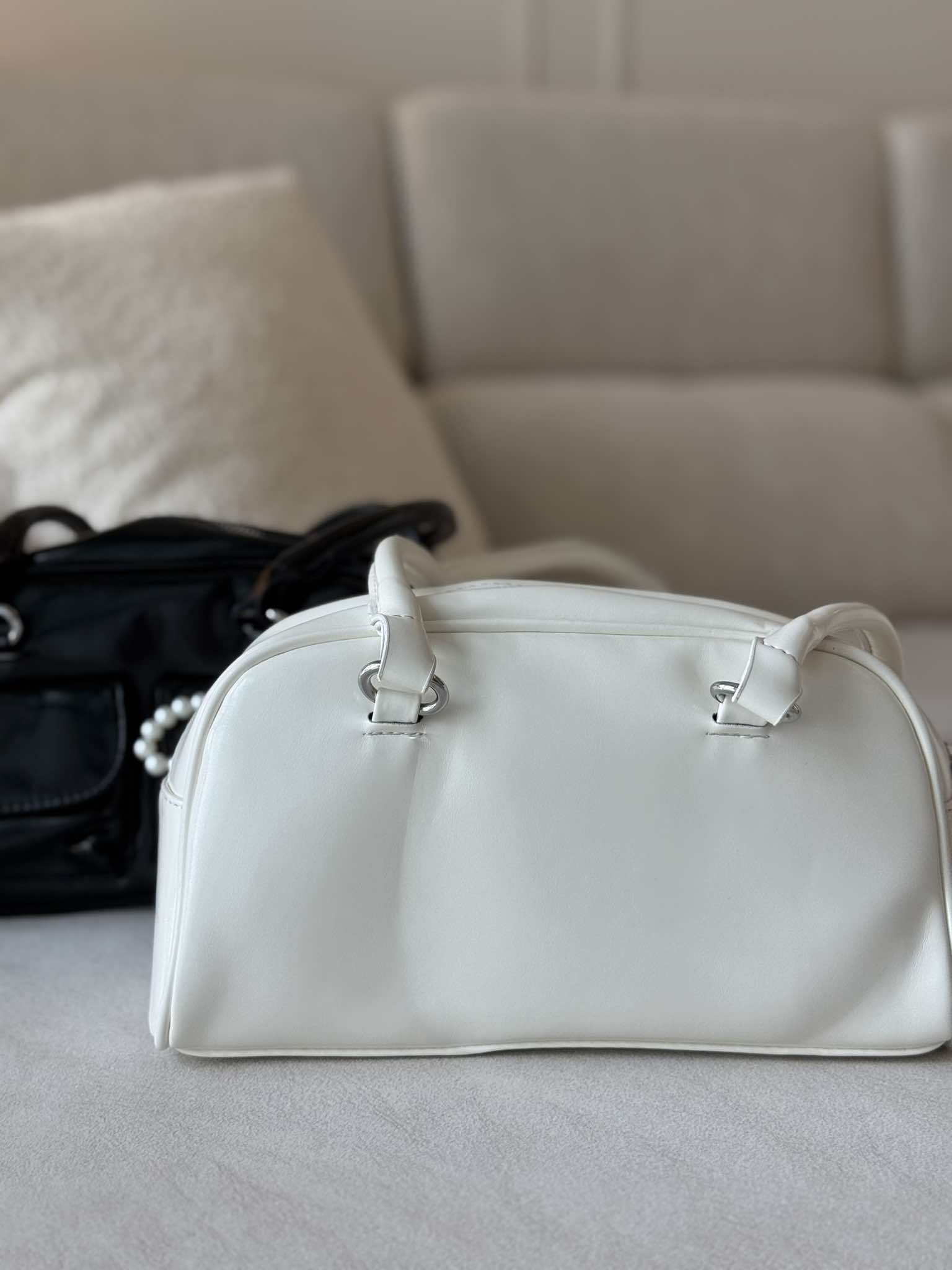 Shoulder Bag with Keychain