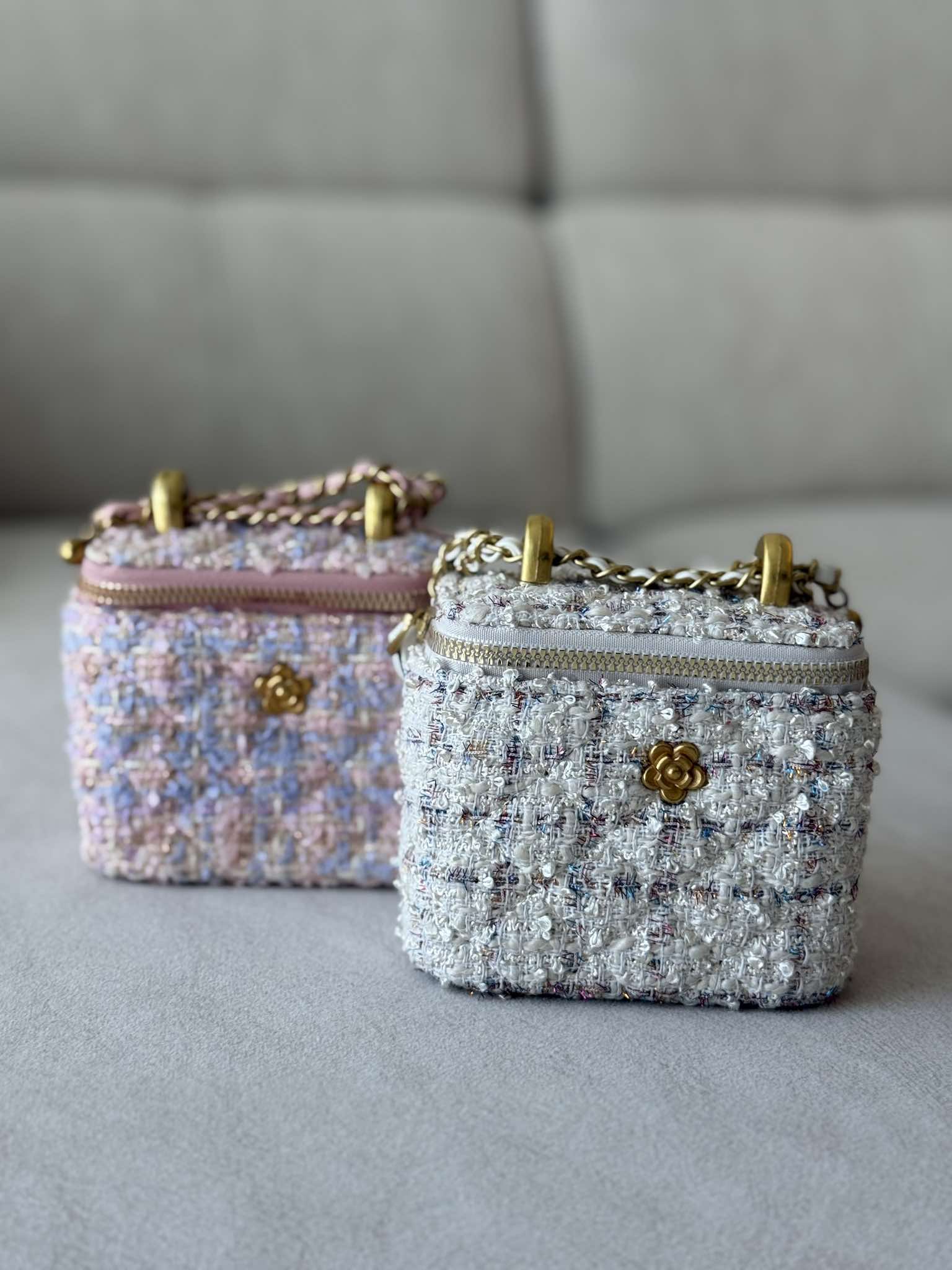 Mini Tweed Sling Bag