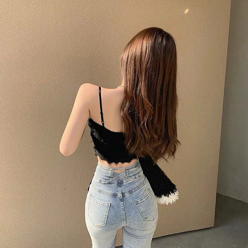 Korean Lacey singlet