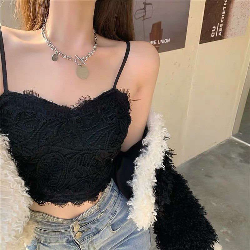 Korean Lacey singlet