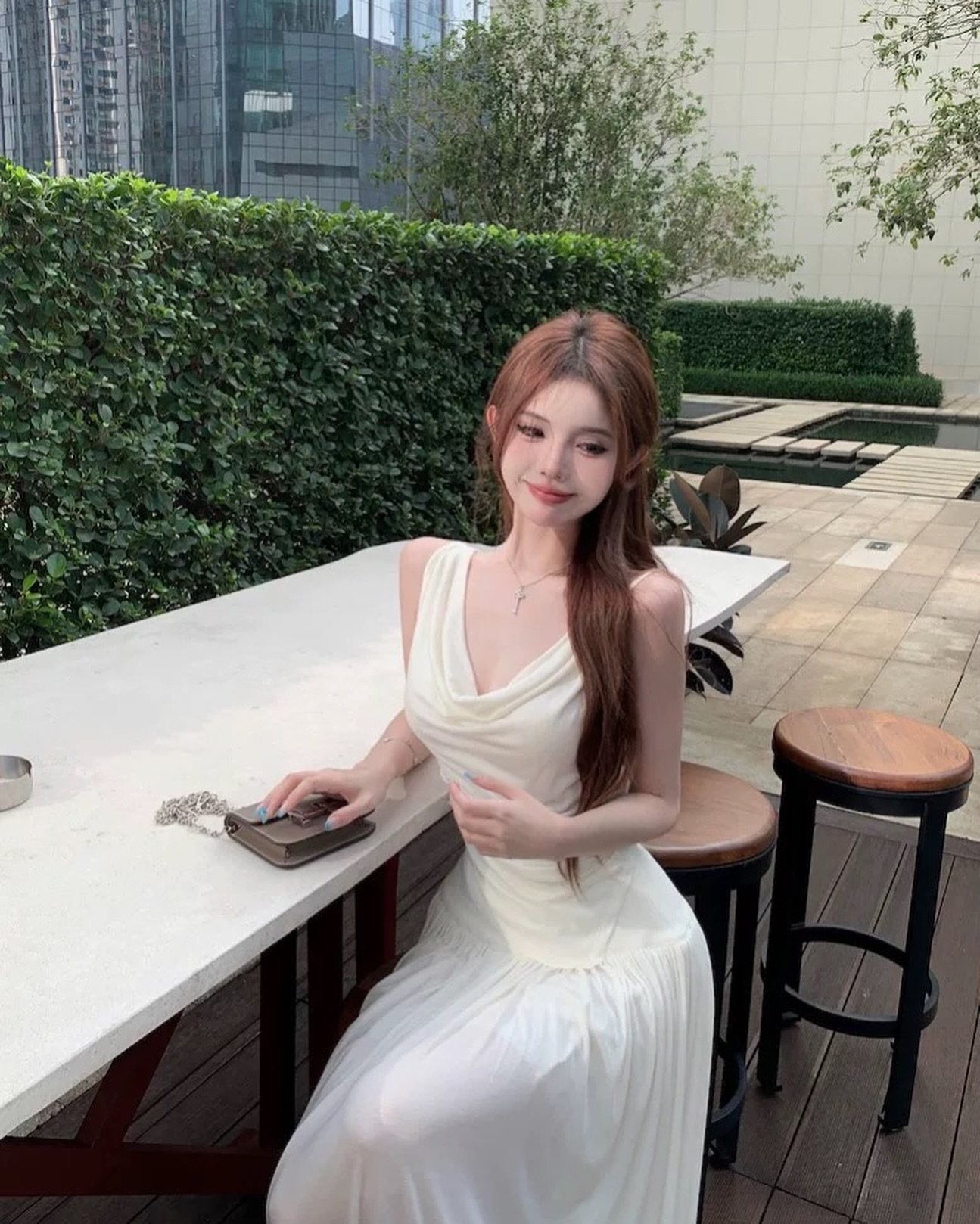 Sleeveless Top & Maxi Skirt Set