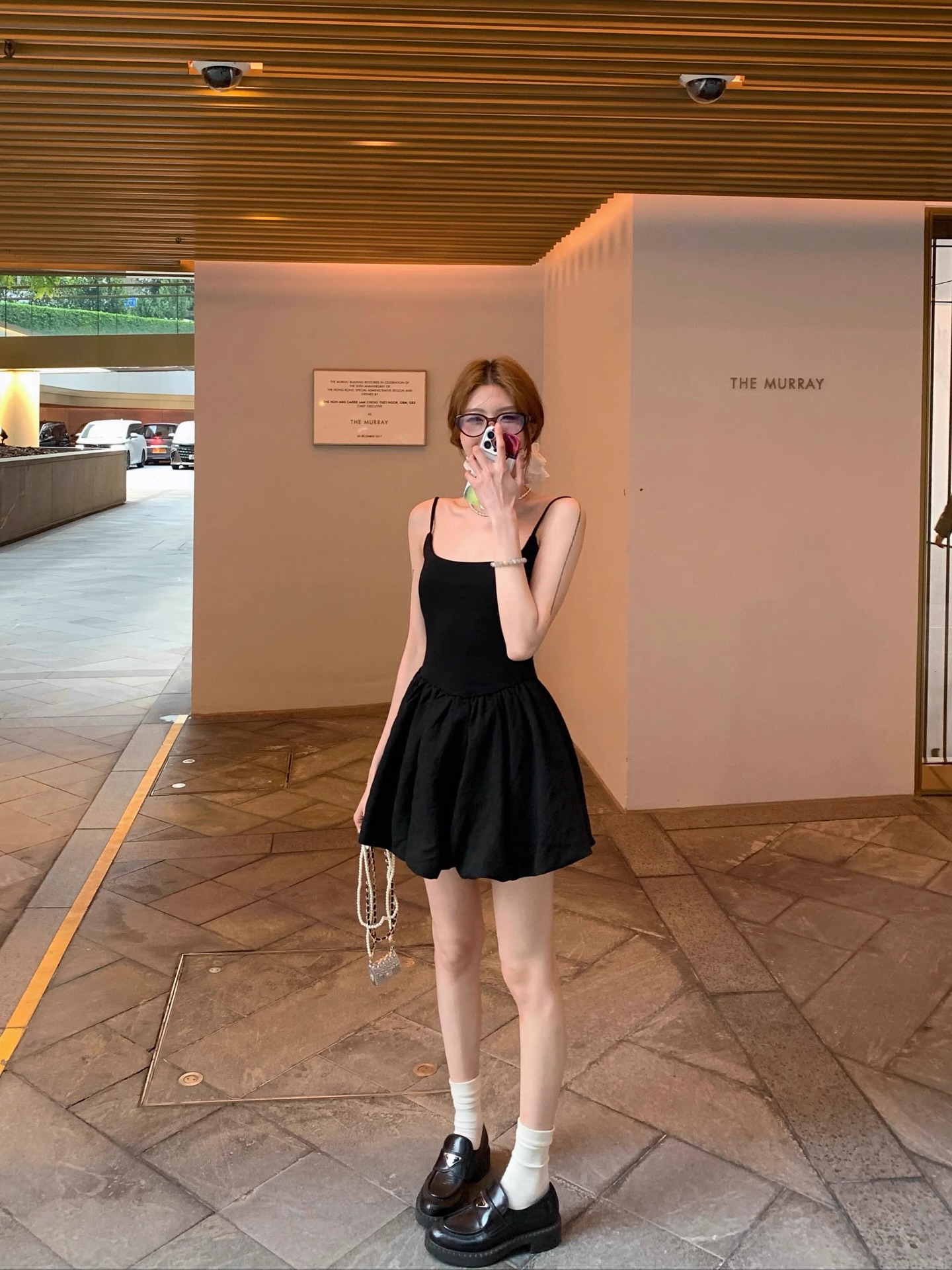 Sleeveless Puffy Dress