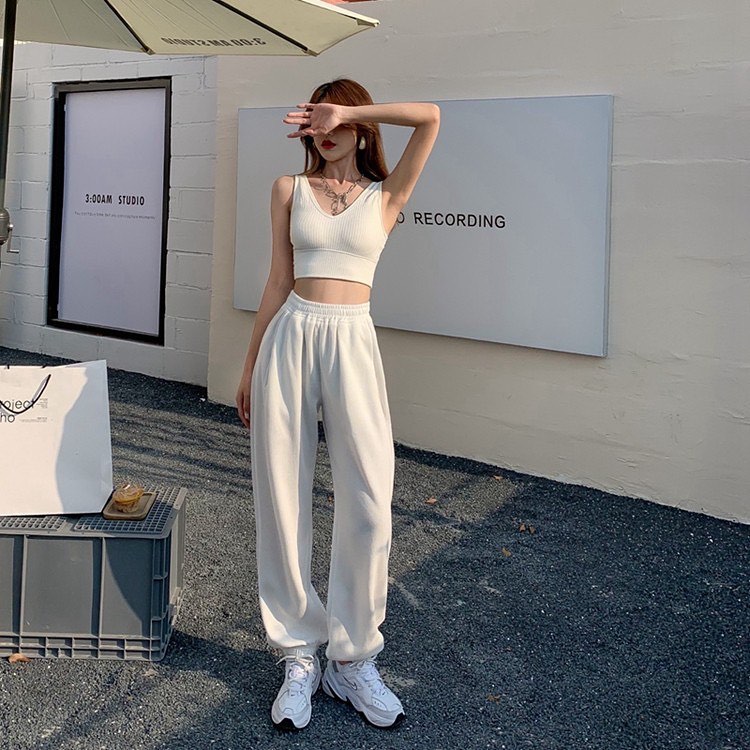 Bebe high waist jogger pants