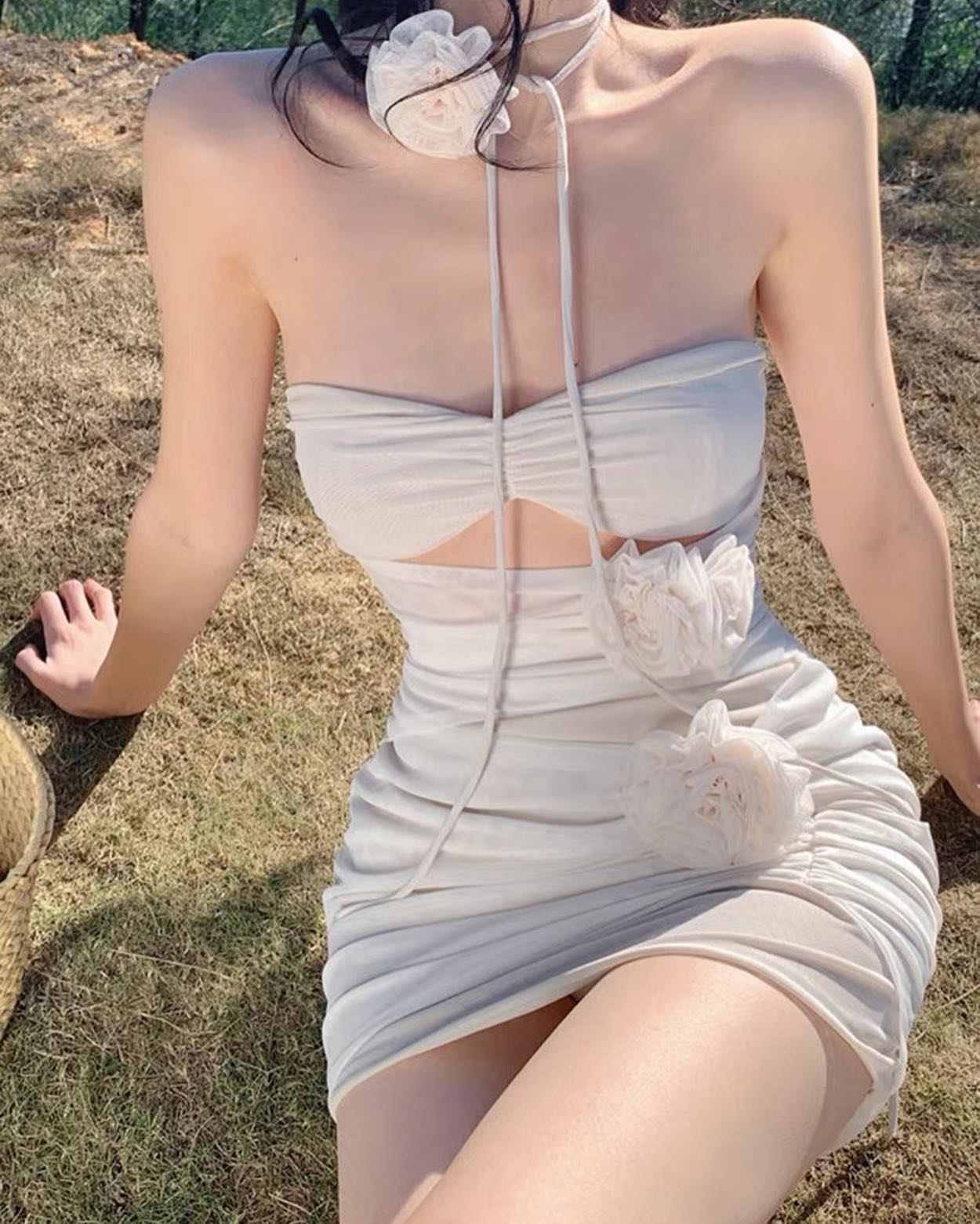 Sexy Tube Mesh Dress