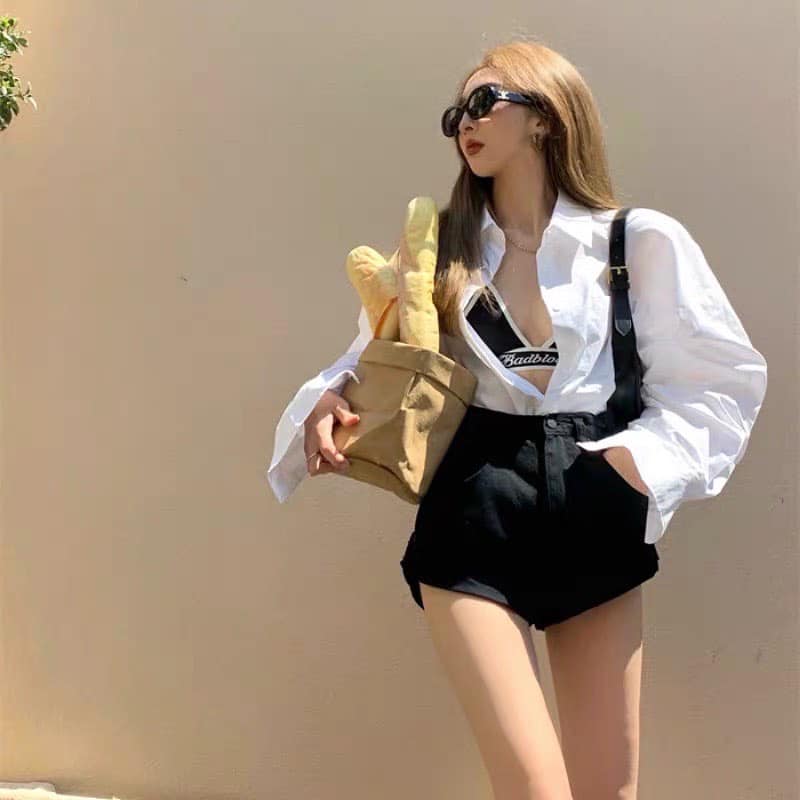 Stacey High Waist Shorts