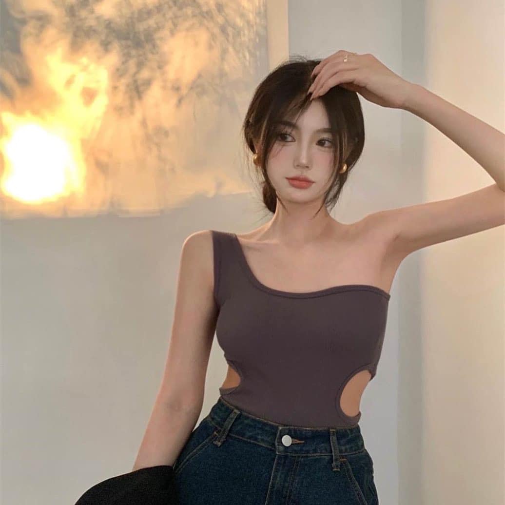 Padded Single Strap Singlet