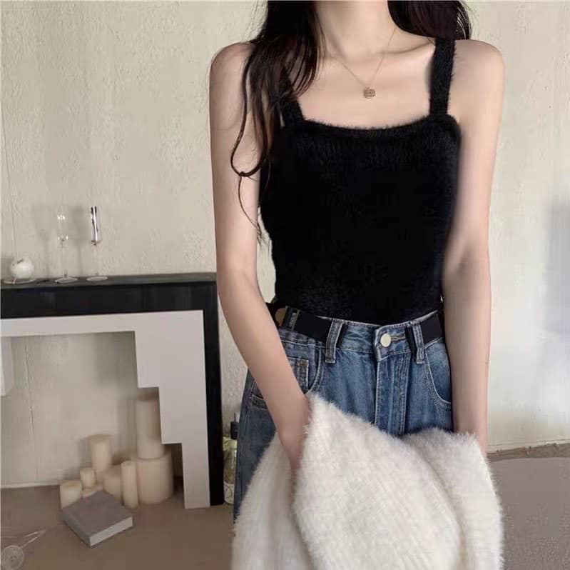 Furry Tank Top