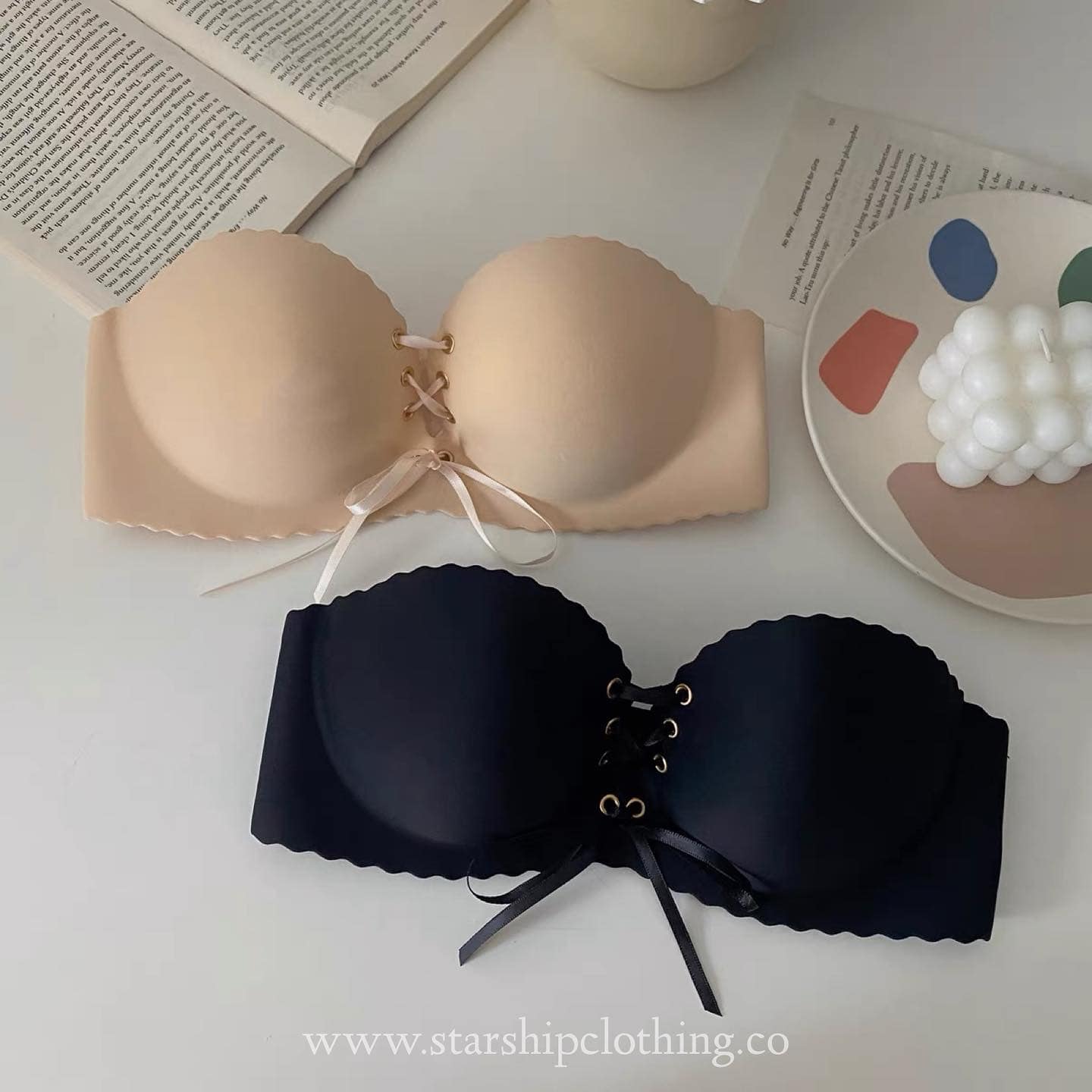 Strapless Push Up Bra
