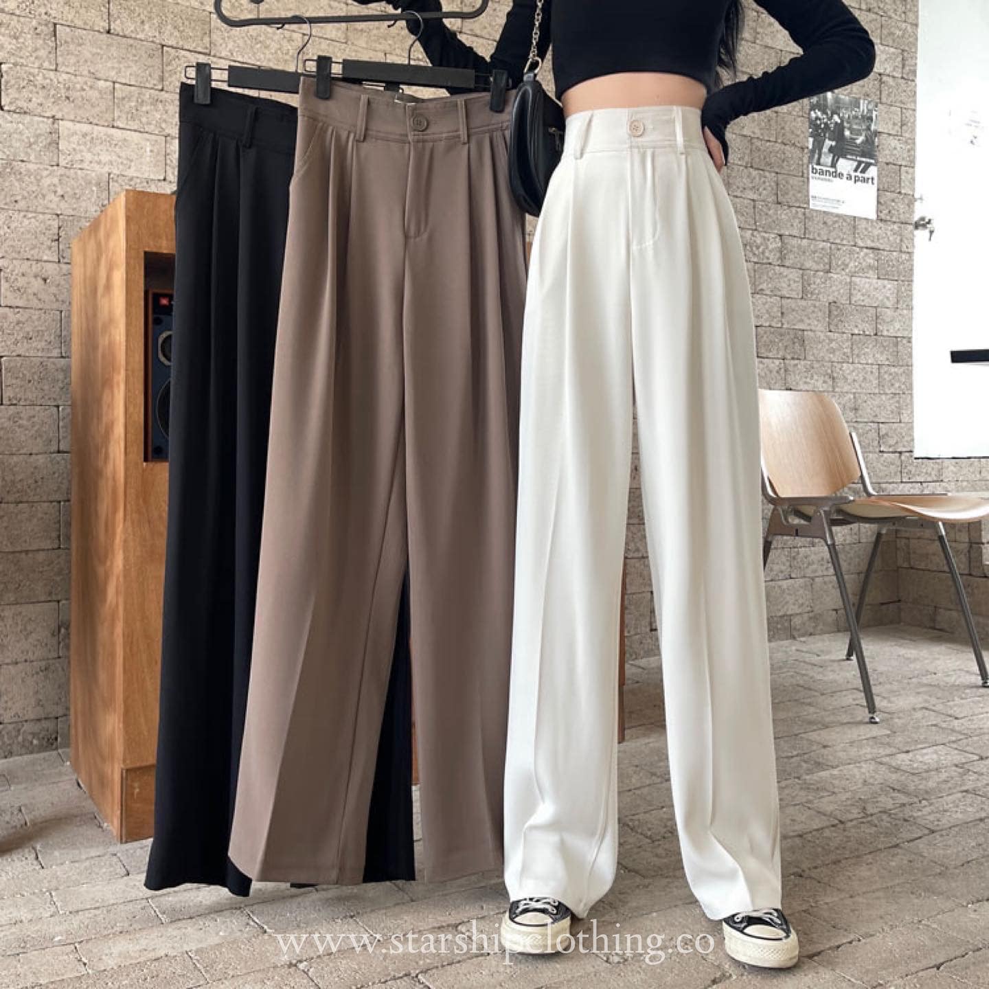 Miya High Waist Trouser