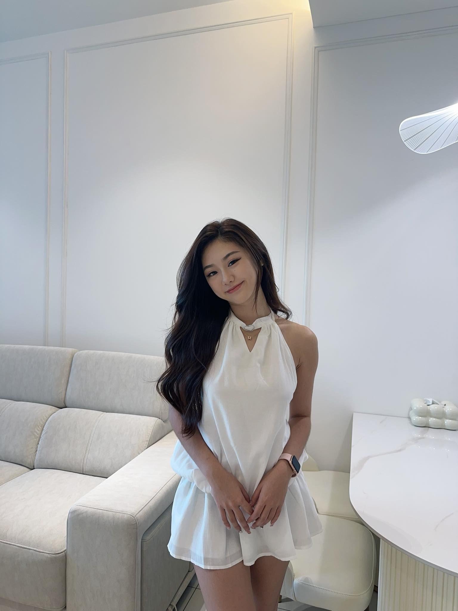 Sexy Back Halter Dress