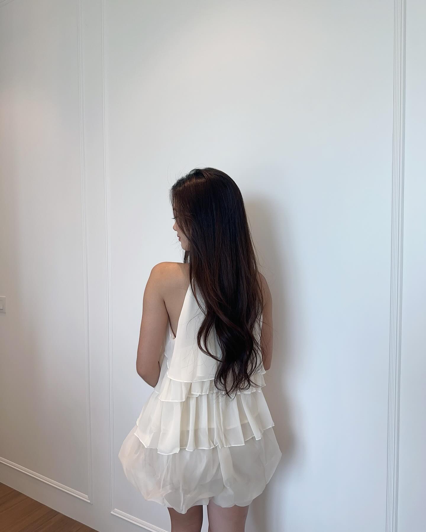 Mesh Halter Top & Shorts Set