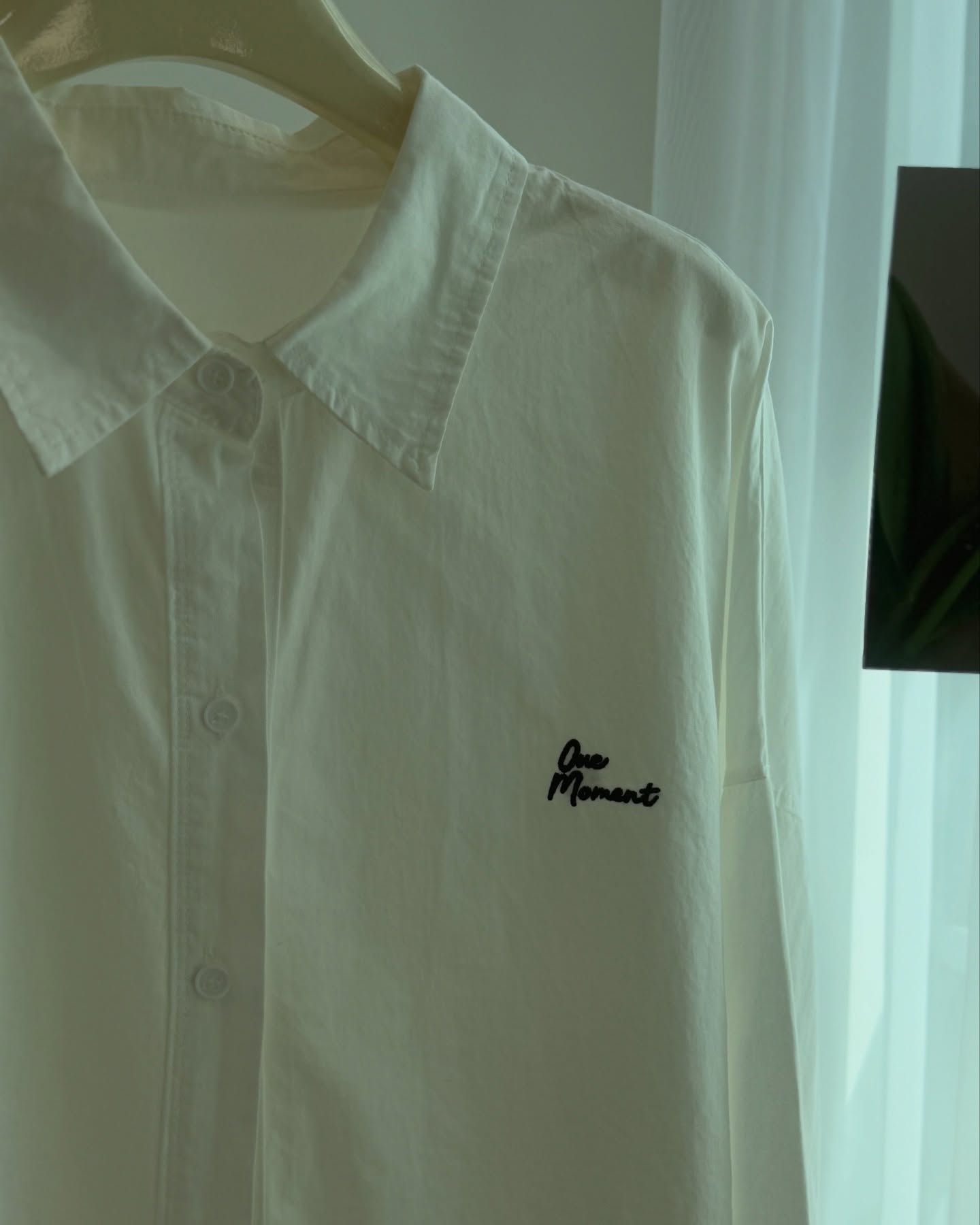 Embroidered Oversized Shirt