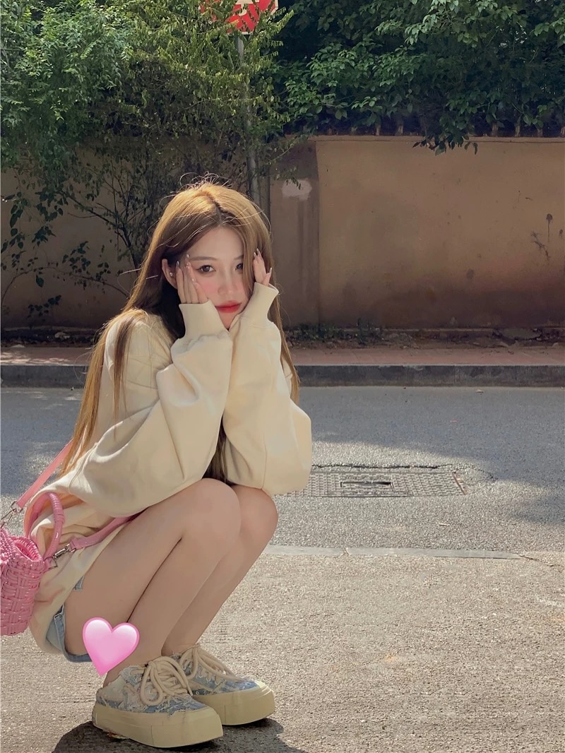 Almond U Oversized Sweater