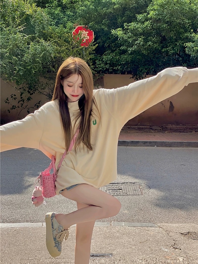 Almond U Oversized Sweater