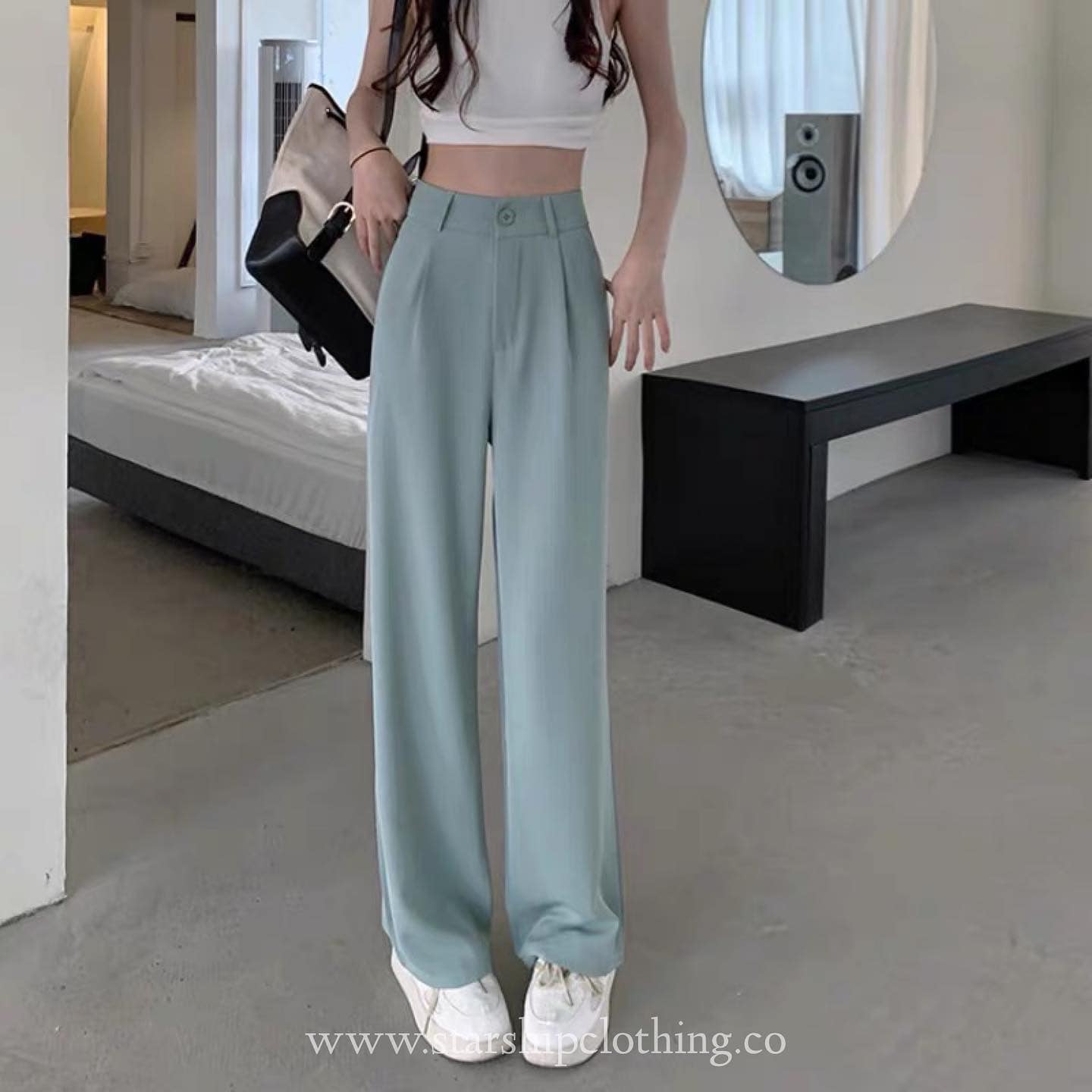 Angeline High Waist Trouser