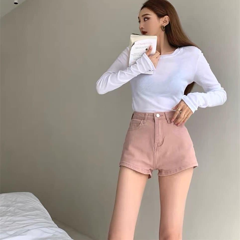 High Waist Hot Pants