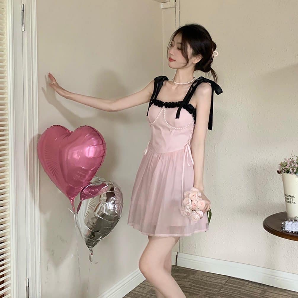 Ribbon Pink Fairy Dress