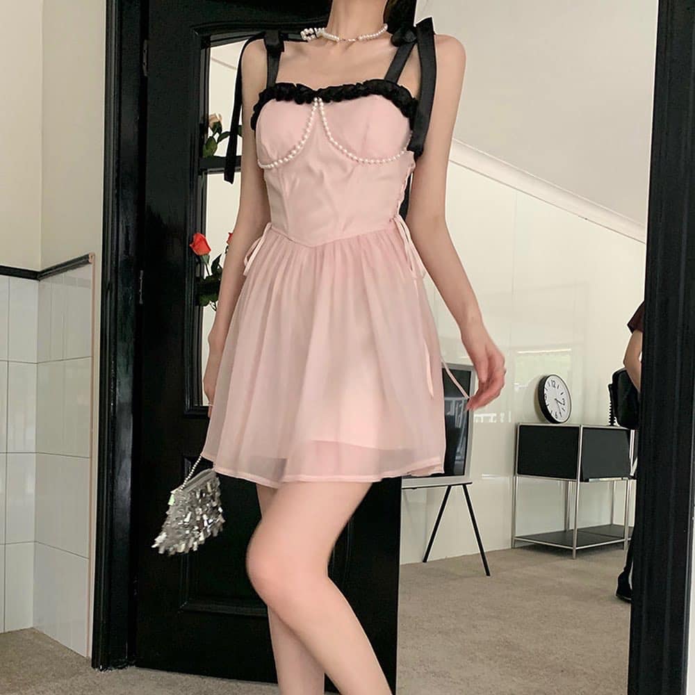 Ribbon Pink Fairy Dress