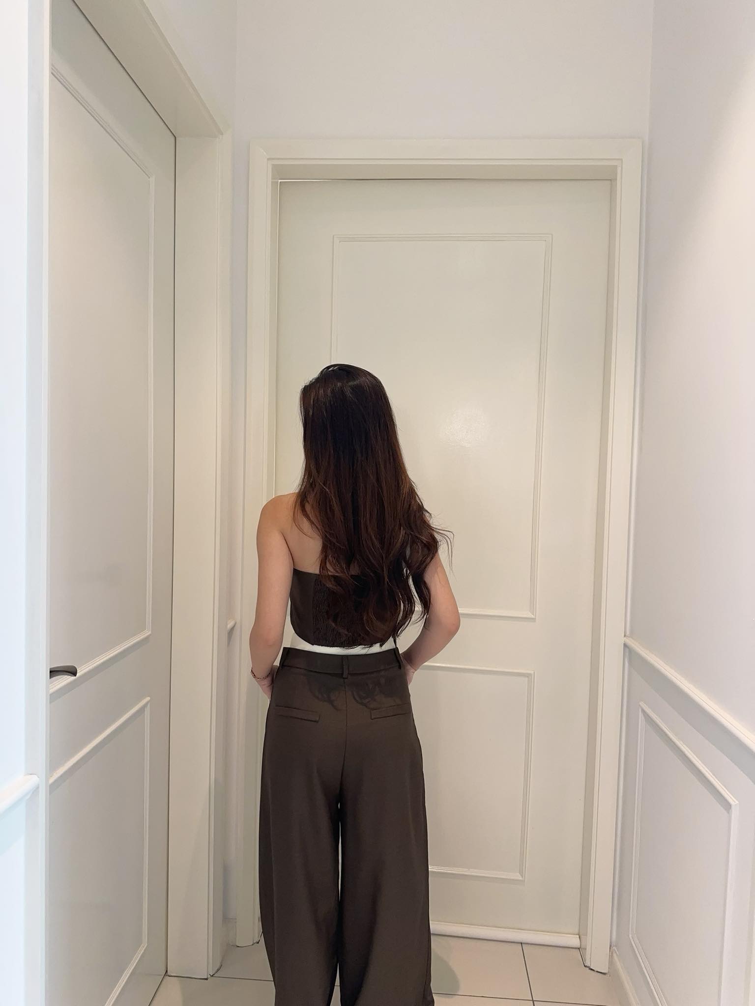 Scarf Tube Top & Pants Set