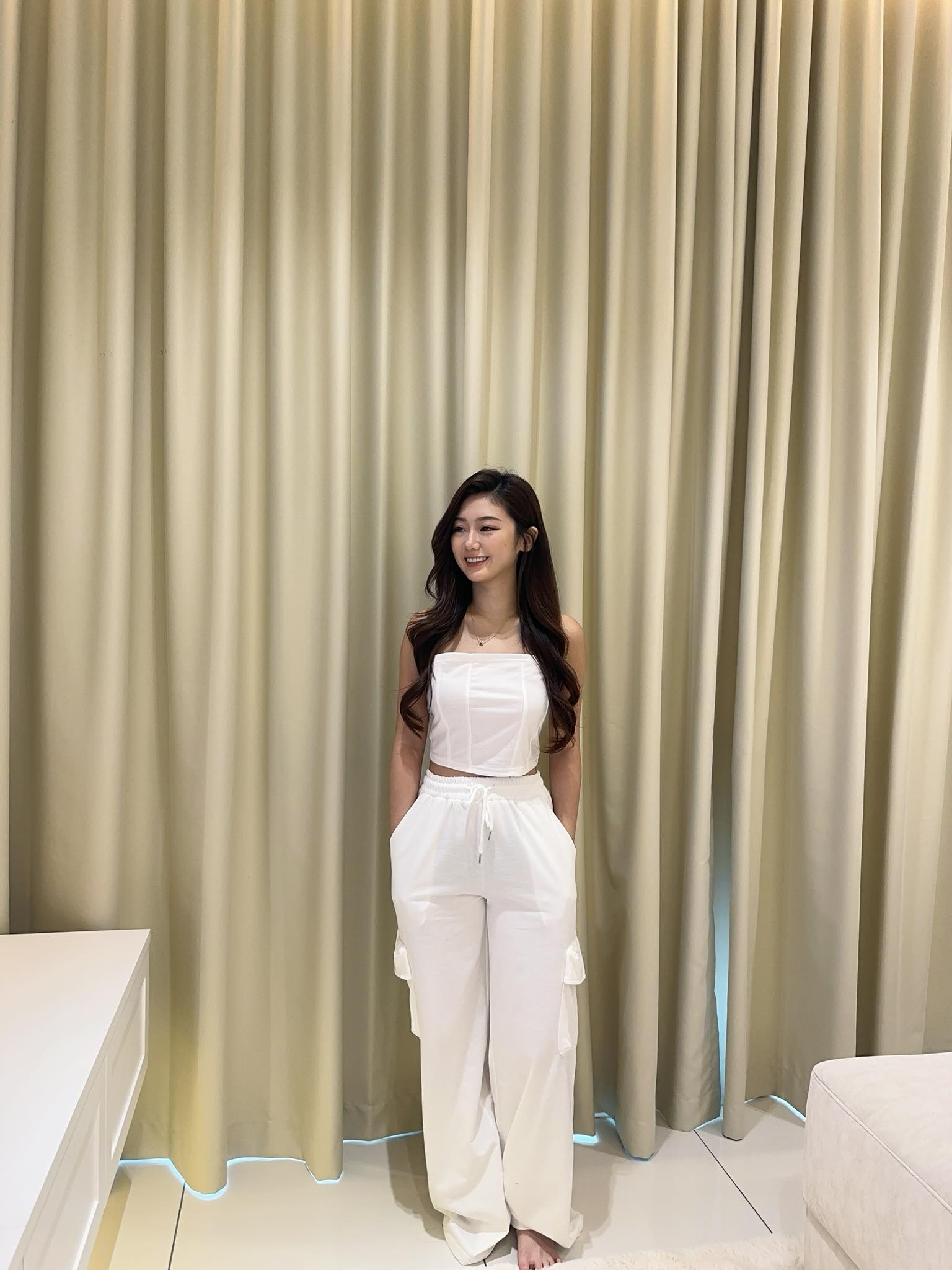 Tube & Long Pants Set