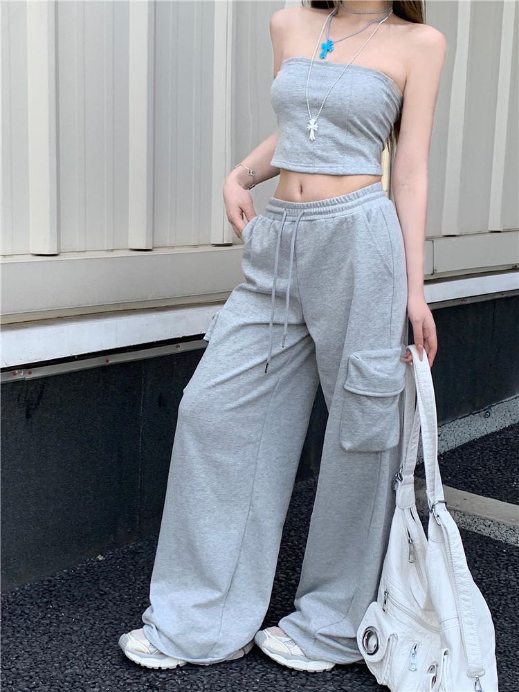 Tube & Long Pants Set