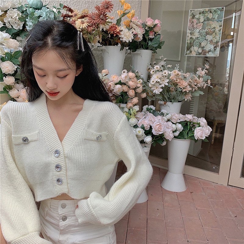 Knitted outer cardigan