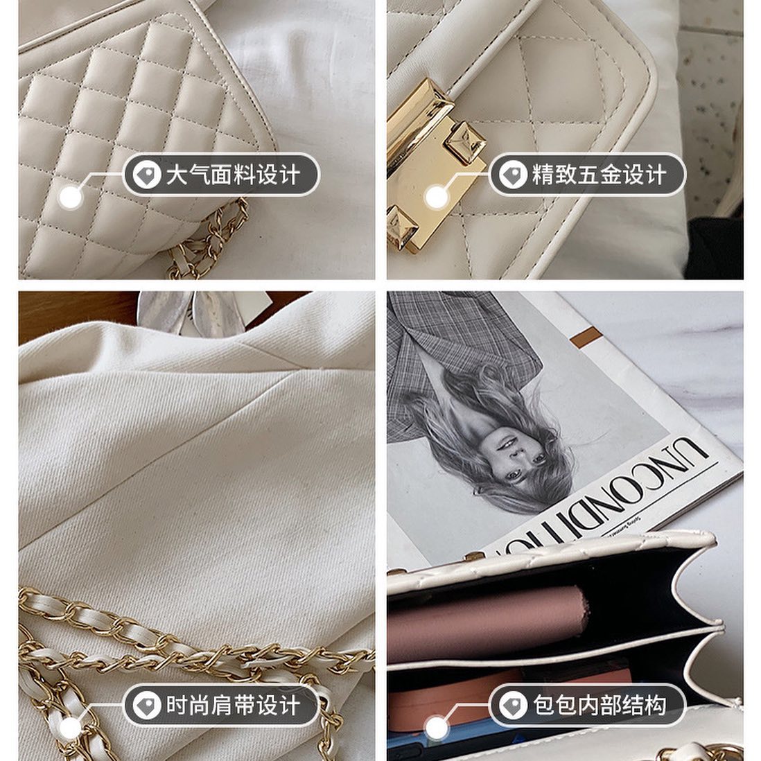 PU Classic sling bag