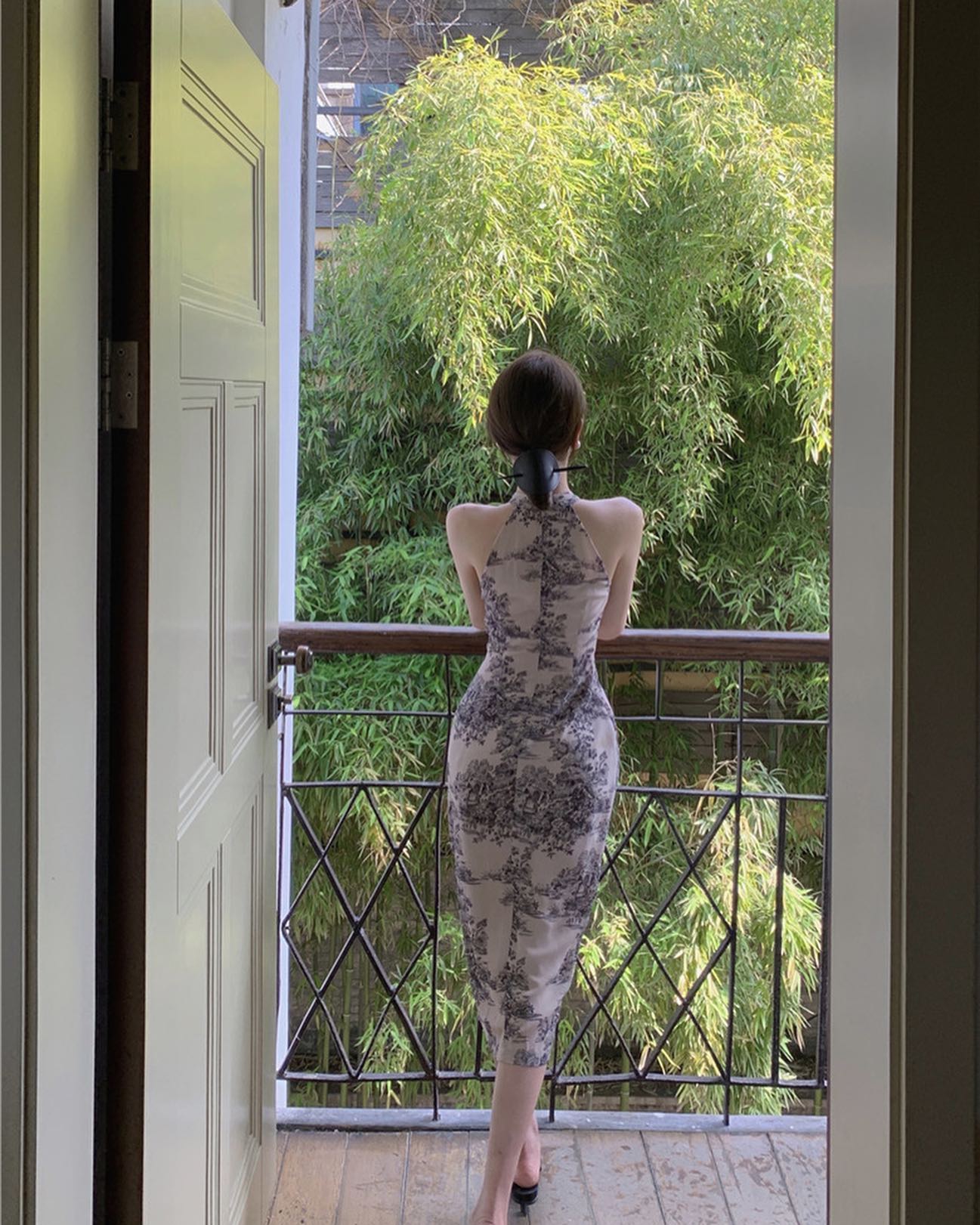 Sexy Long Slit Cheongsam