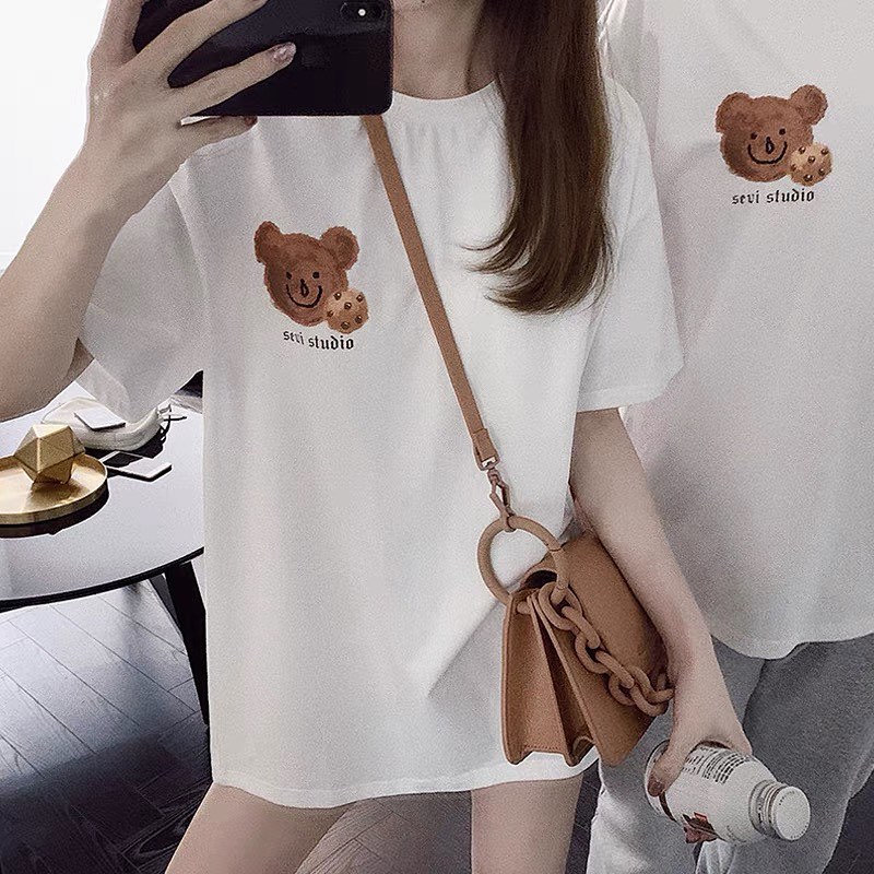 Teddy couple tee