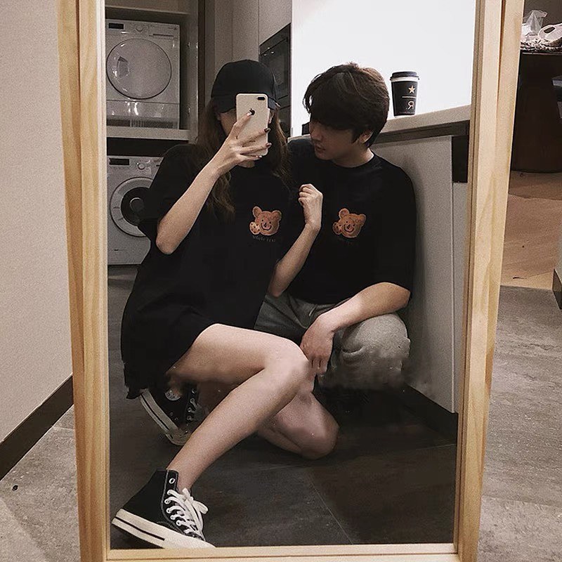 Teddy couple tee