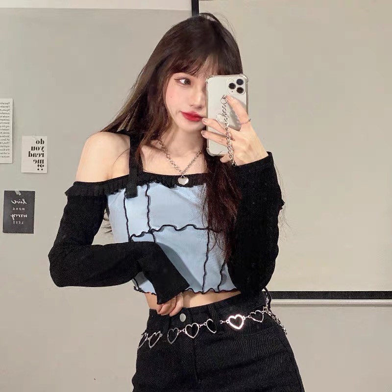 Livia cold shoulder blouse