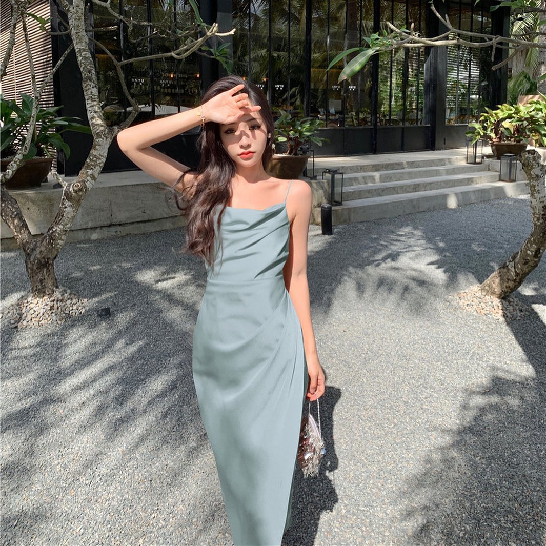 Sleeveless Long Dress