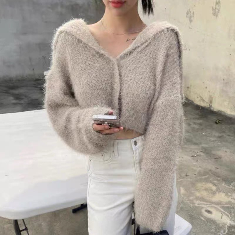 Furry Knitted Blouse