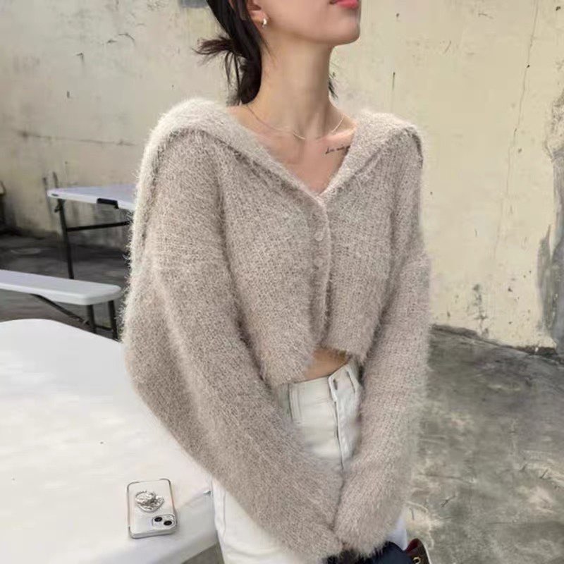 Furry Knitted Blouse