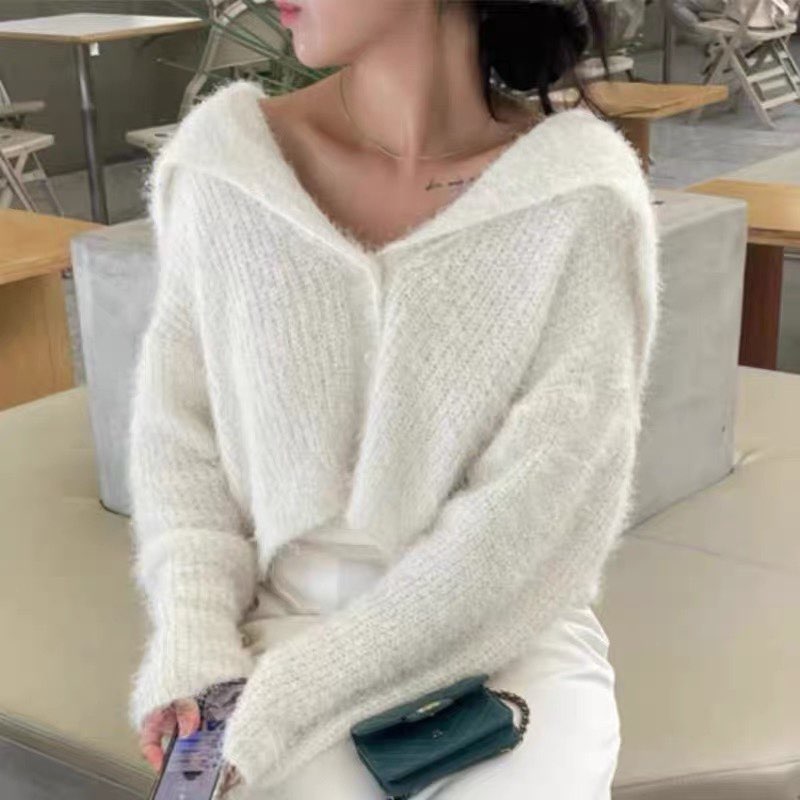 Furry Knitted Blouse
