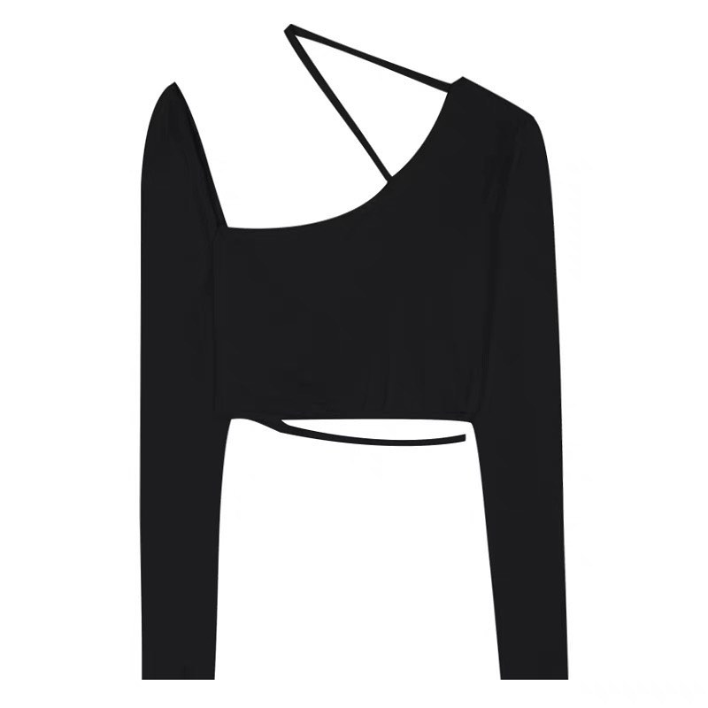 Vicky long sleeve crop top