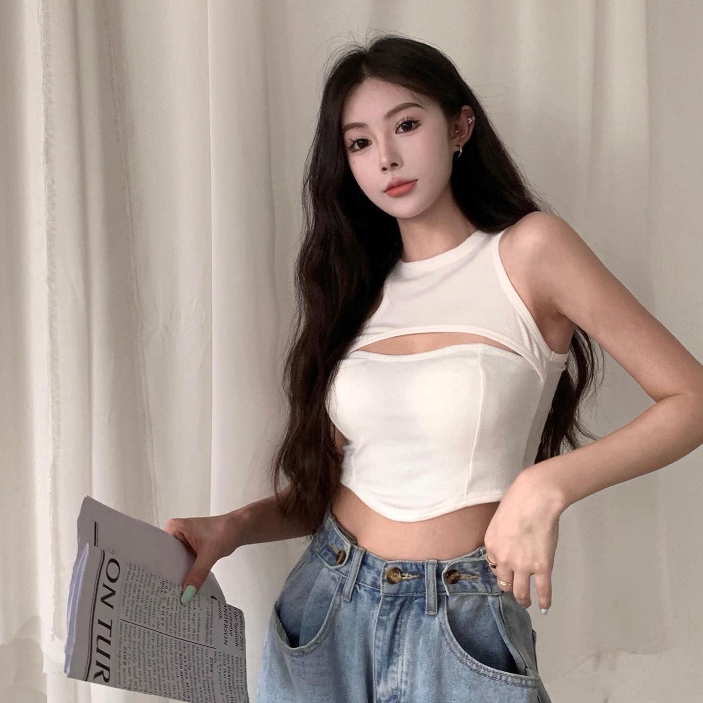 Jessie Padded Crop Top