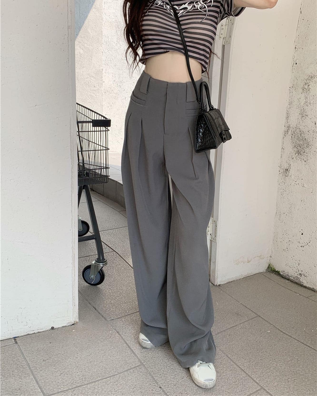 Kylie High Waist Suit Long Pants