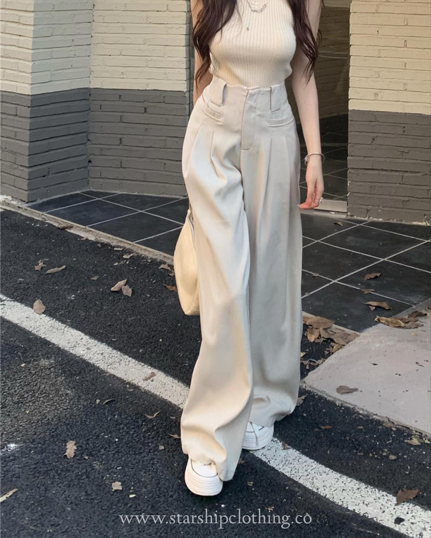 Kylie High Waist Suit Long Pants