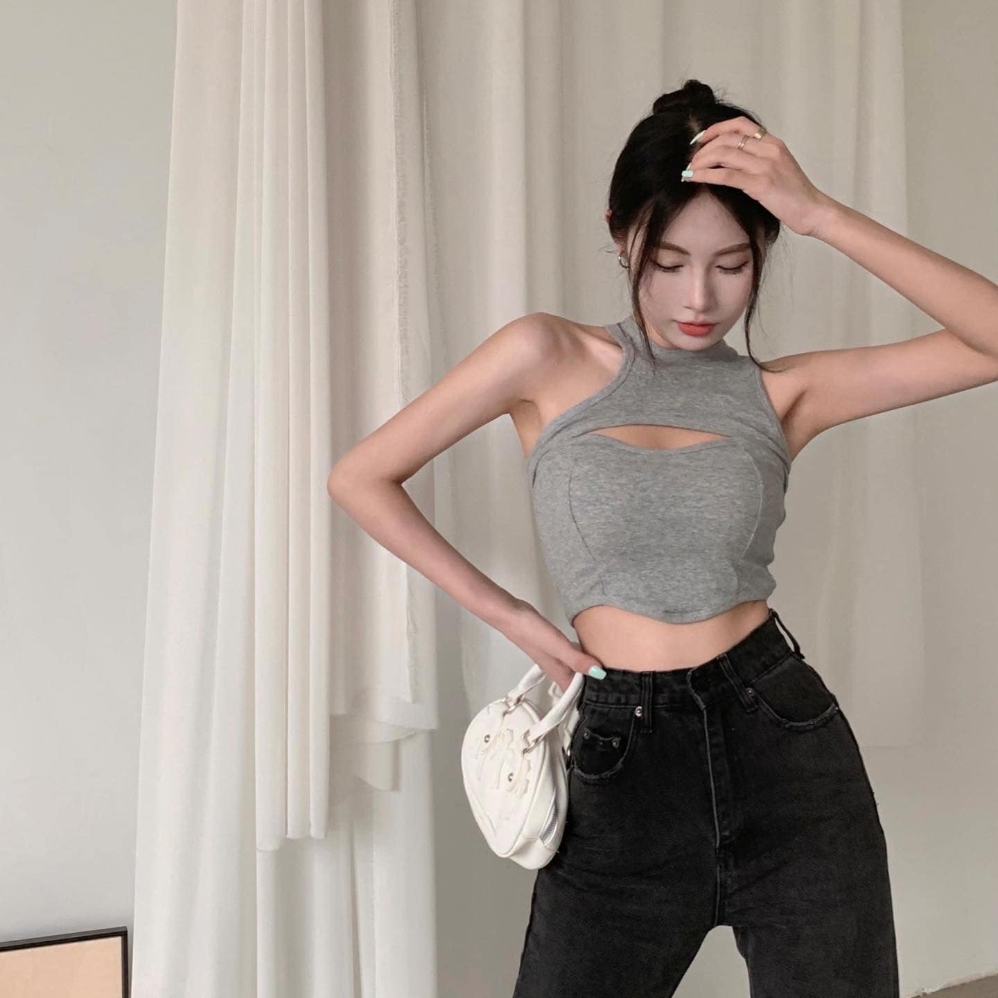 Jessie Padded Crop Top