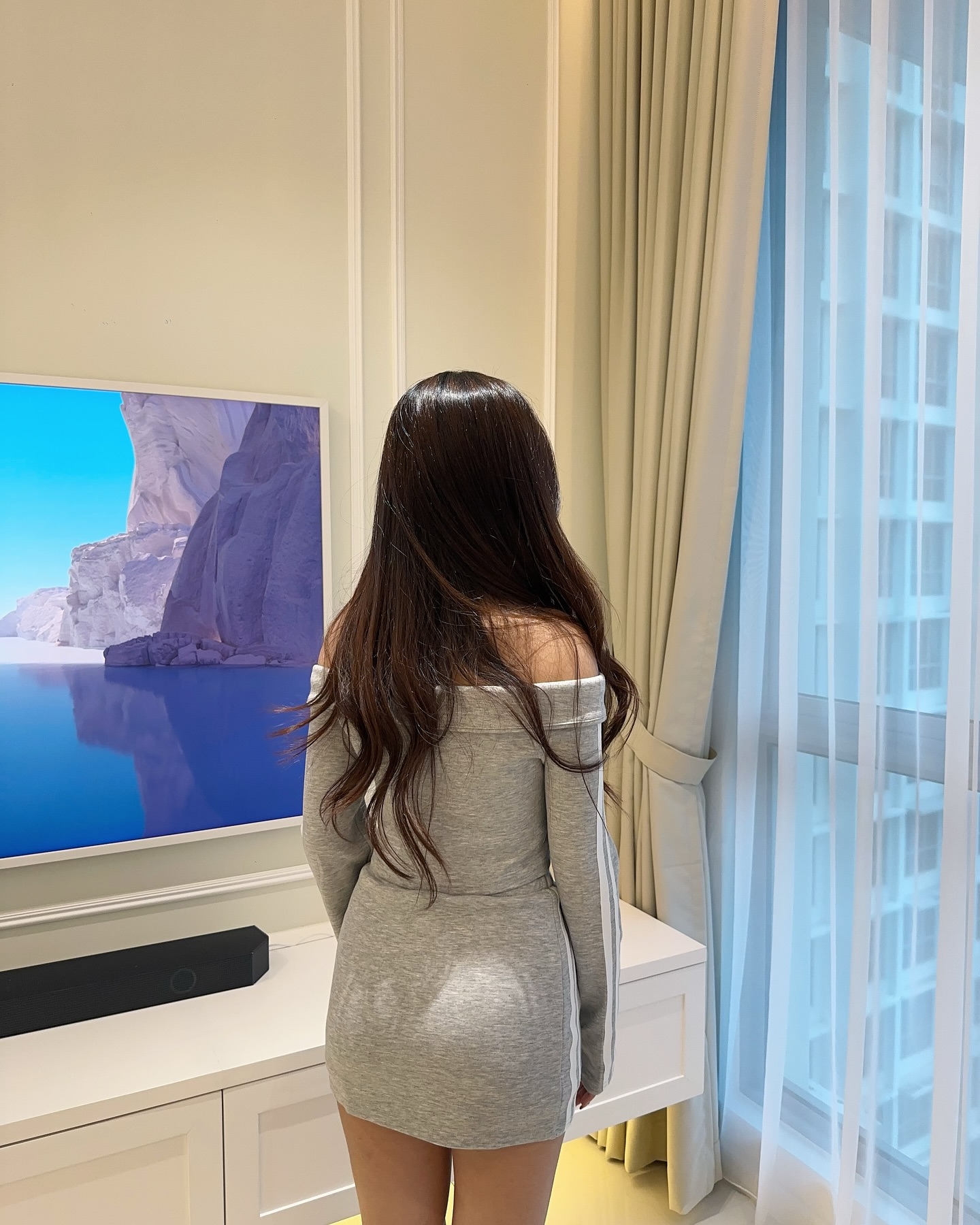 Off Shoulder Blouse & Skirt Set