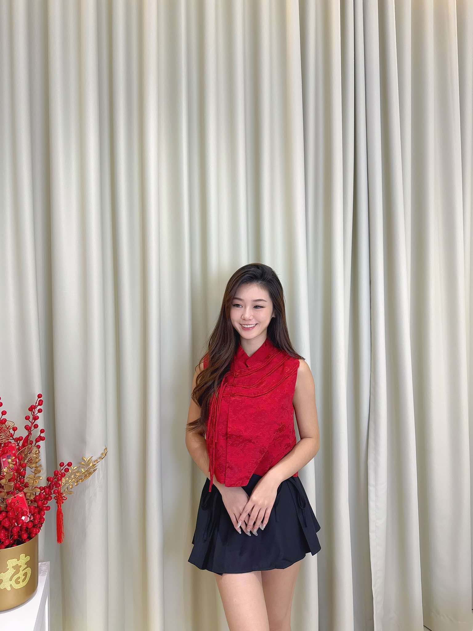 Sleeveless Cheongsam Top