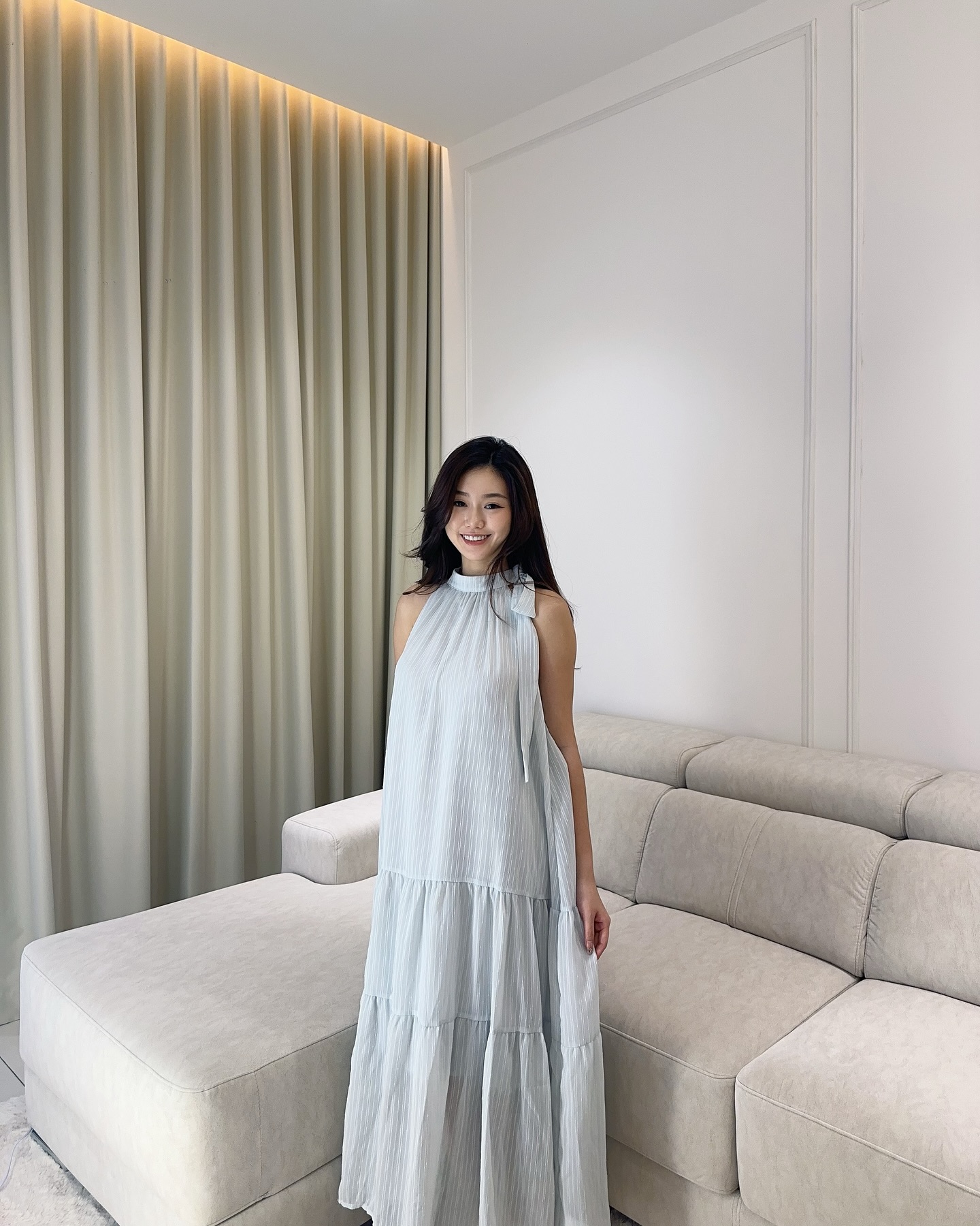 Baby Blue Maxi Dress