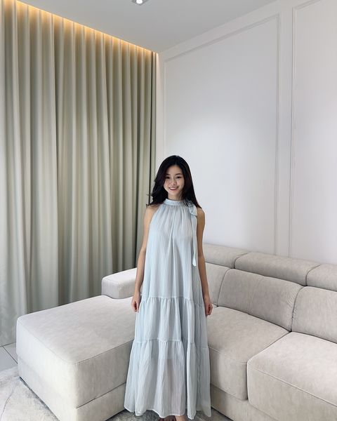 Baby Blue Maxi Dress