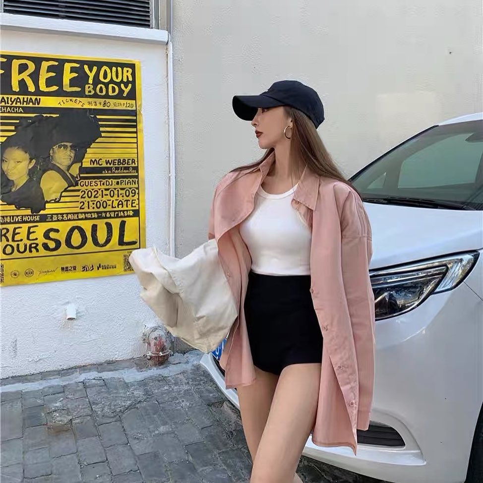 Janet oversized shirt