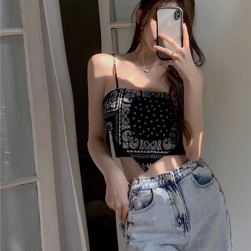 Boho design tube singlet